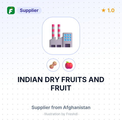 INDIAN DRY FRUITS AND FRUIT – summary card, no photo uploaded yet