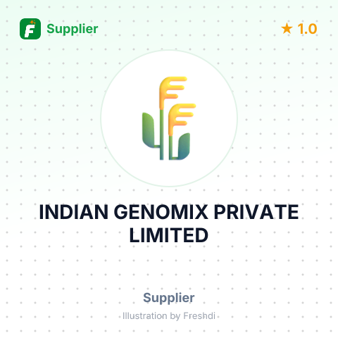 INDIAN GENOMIX PRIVATE LIMITED – summary card, no photo uploaded yet