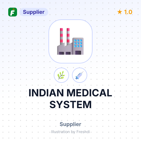 INDIAN MEDICAL SYSTEM – summary card, no photo uploaded yet