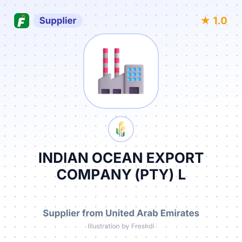 INDIAN OCEAN EXPORT COMPANY (PTY) L – summary card, no photo uploaded yet