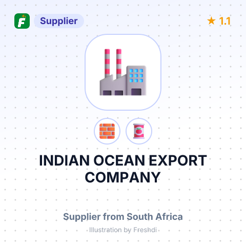 INDIAN OCEAN EXPORT COMPANY – summary card, no photo uploaded yet