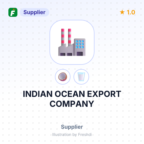 INDIAN OCEAN EXPORT COMPANY – summary card, no photo uploaded yet