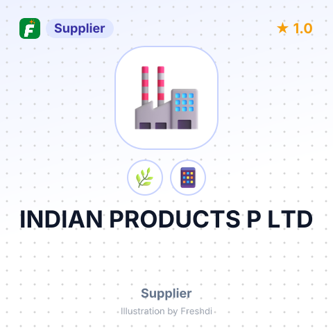 INDIAN PRODUCTS P LTD – summary card, no photo uploaded yet