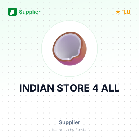 INDIAN STORE 4 ALL – summary card, no photo uploaded yet