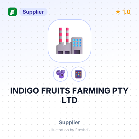 INDIGO FRUITS FARMING PTY LTD – summary card, no photo uploaded yet