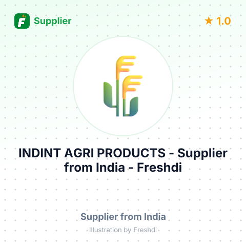 INDINT AGRI PRODUCTS – summary card, no photo uploaded yet