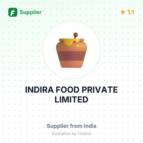 INDIRA FOOD PRIVATE LIMITED – summary card, no photo uploaded yet