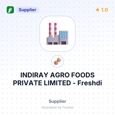 INDIRAY AGRO FOODS PRIVATE LIMITED – summary card, no photo uploaded yet