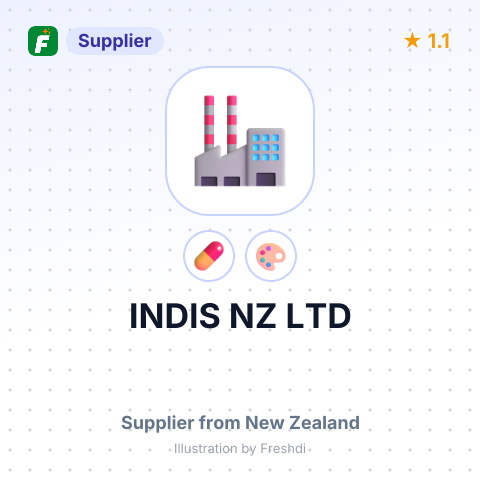 INDIS NZ LTD – summary card, no photo uploaded yet