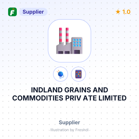 INDLAND GRAINS AND COMMODITIES PRIV ATE LIMITED – summary card, no photo uploaded yet
