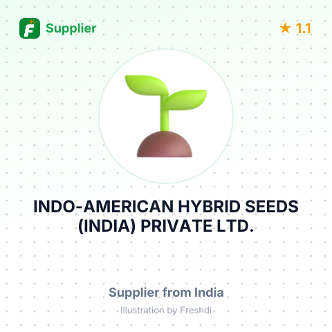 INDO-AMERICAN HYBRID SEEDS (INDIA) PRIVATE LTD. – summary card, no photo uploaded yet