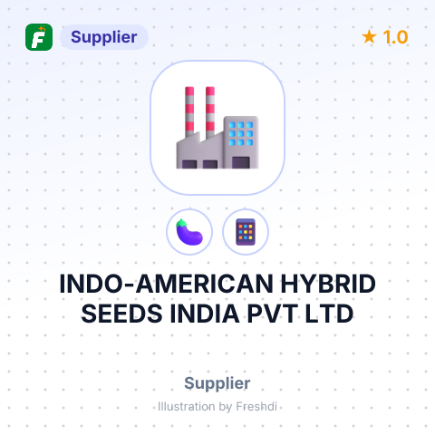 INDO-AMERICAN HYBRID SEEDS INDIA PVT LTD – summary card, no photo uploaded yet