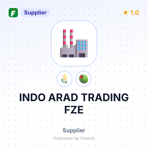 INDO ARAD TRADING FZE – summary card, no photo uploaded yet
