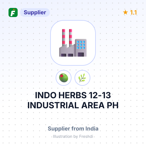 INDO HERBS 12-13 INDUSTRIAL AREA PH – summary card, no photo uploaded yet