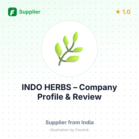 INDO HERBS, – summary card, no photo uploaded yet