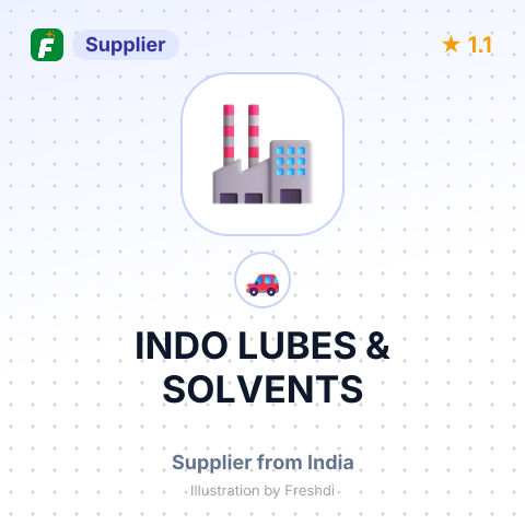 INDO LUBES & SOLVENTS – summary card, no photo uploaded yet