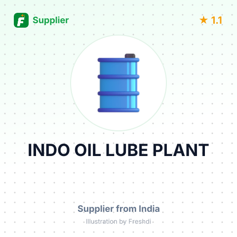 INDO OIL LUBE PLANT – summary card, no photo uploaded yet