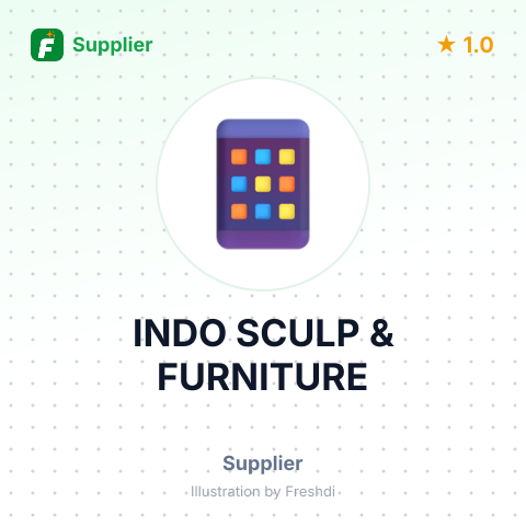 INDO SCULP & FURNITURE – summary card, no photo uploaded yet