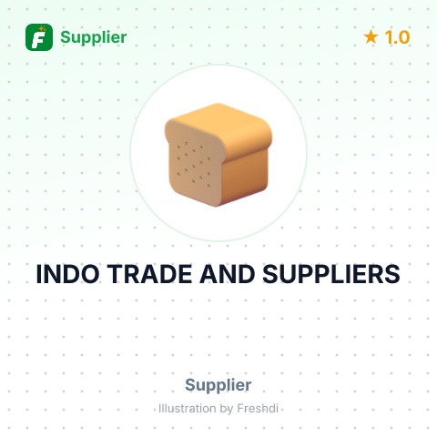 INDO TRADE AND SUPPLIERS – summary card, no photo uploaded yet