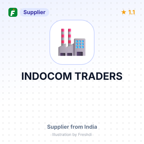 INDOCOM TRADERS – summary card, no photo uploaded yet