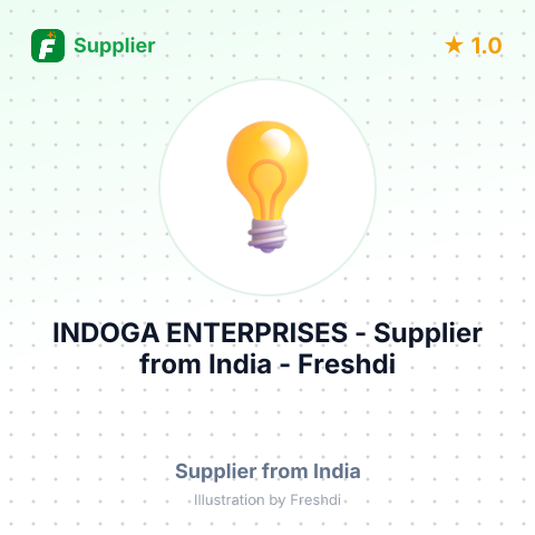INDOGA ENTERPRISES – summary card, no photo uploaded yet