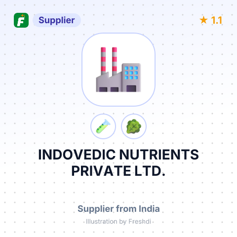 INDOVEDIC NUTRIENTS PRIVATE LTD. – summary card, no photo uploaded yet