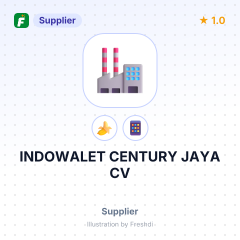 INDOWALET CENTURY JAYA CV – summary card, no photo uploaded yet