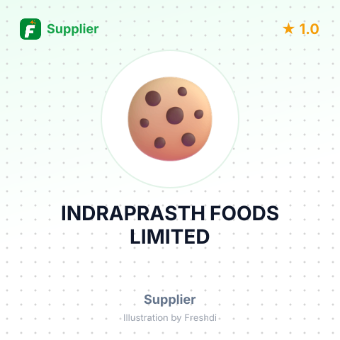 INDRAPRASTH FOODS LIMITED – summary card, no photo uploaded yet