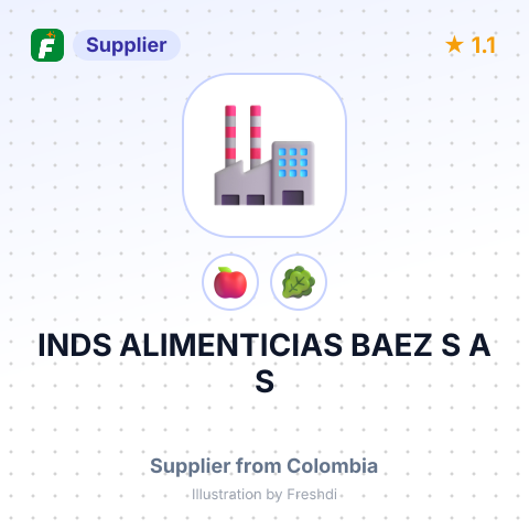 INDS ALIMENTICIAS BAEZ S A S – summary card, no photo uploaded yet