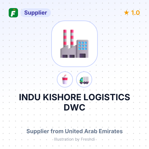 INDU KISHORE LOGISTICS DWC – summary card, no photo uploaded yet