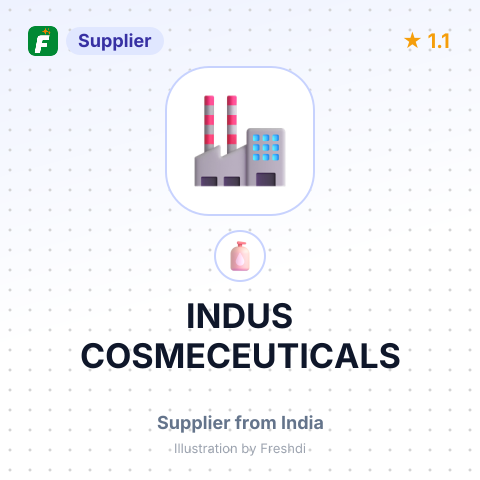 INDUS COSMECEUTICALS – summary card, no photo uploaded yet