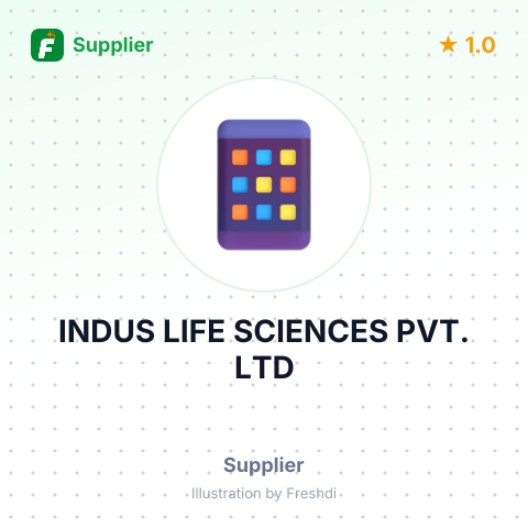 INDUS LIFE SCIENCES PVT. LTD – summary card, no photo uploaded yet