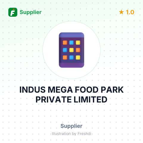 INDUS MEGA FOOD PARK PRIVATE LIMITED – summary card, no photo uploaded yet