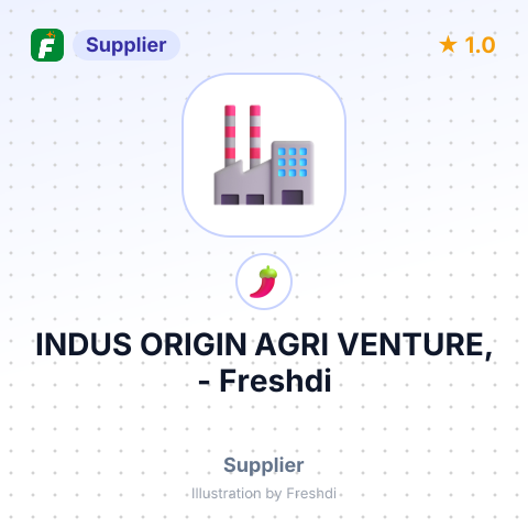 INDUS ORIGIN AGRI VENTURE, – summary card, no photo uploaded yet