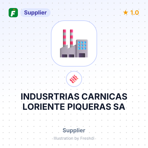 INDUSRTRIAS CARNICAS LORIENTE PIQUERAS SA – summary card, no photo uploaded yet
