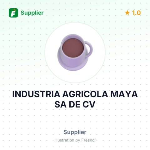 INDUSTRIA AGRICOLA MAYA SA DE CV – summary card, no photo uploaded yet