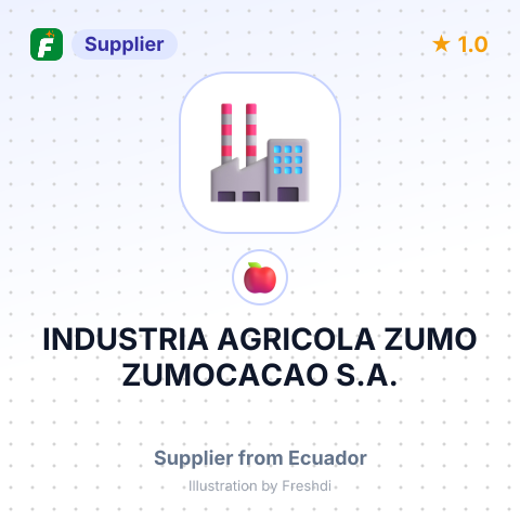 INDUSTRIA AGRICOLA ZUMO ZUMOCACAO S.A. – summary card, no photo uploaded yet