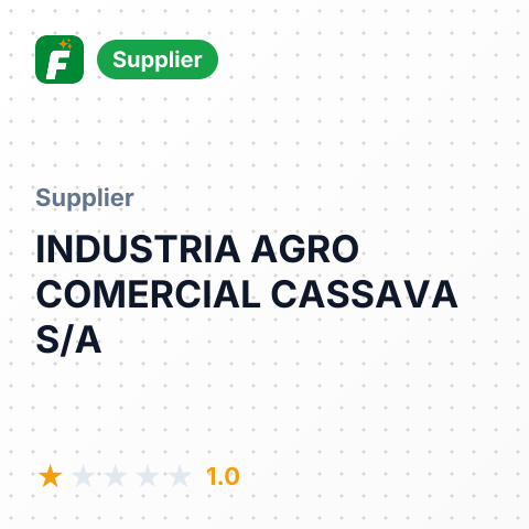 INDUSTRIA AGRO COMERCIAL CASSAVA S/A – summary card, no photo uploaded yet