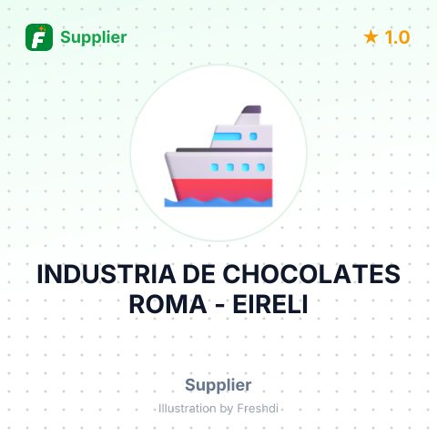 INDUSTRIA DE CHOCOLATES ROMA - EIRELI – summary card, no photo uploaded yet