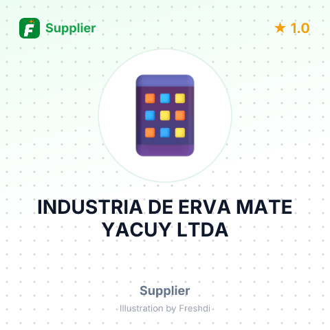 INDUSTRIA DE ERVA MATE YACUY LTDA – summary card, no photo uploaded yet