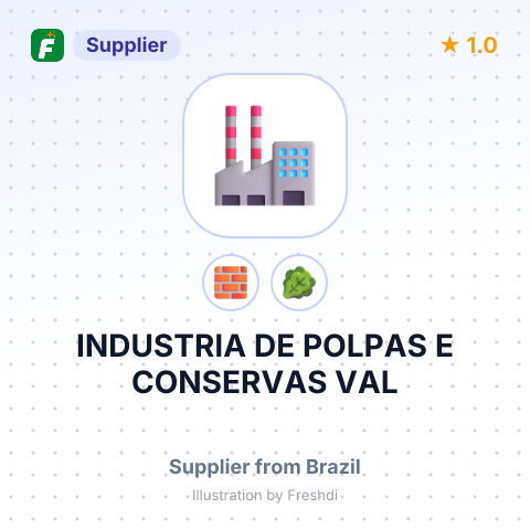 INDUSTRIA DE POLPAS E CONSERVAS VAL – summary card, no photo uploaded yet