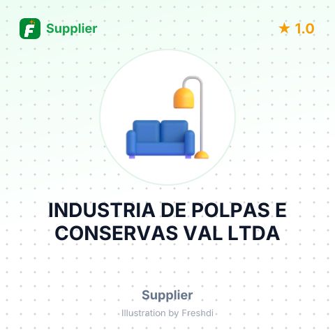 INDUSTRIA DE POLPAS E CONSERVAS VAL LTDA – summary card, no photo uploaded yet