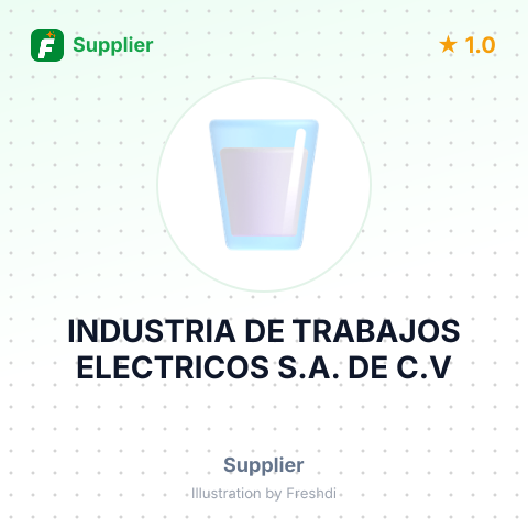 INDUSTRIA DE TRABAJOS ELECTRICOS S.A. DE C.V – summary card, no photo uploaded yet