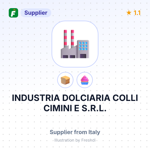 INDUSTRIA DOLCIARIA COLLI CIMINI E S.R.L. – summary card, no photo uploaded yet
