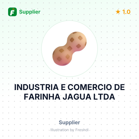 INDUSTRIA E COMERCIO DE FARINHA JAGUA LTDA – summary card, no photo uploaded yet