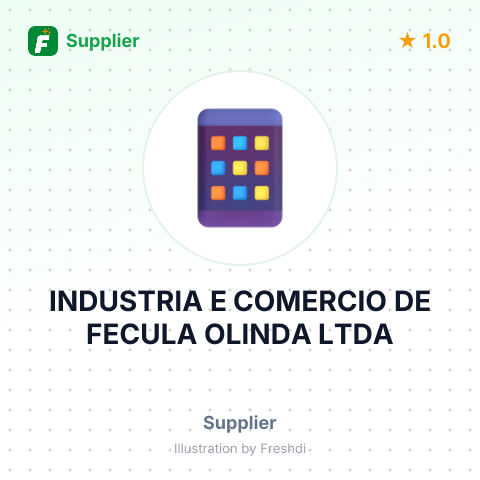 INDUSTRIA E COMERCIO DE FECULA OLINDA LTDA – summary card, no photo uploaded yet