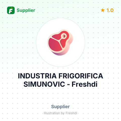 INDUSTRIA FRIGORIFICA SIMUNOVIC – summary card, no photo uploaded yet