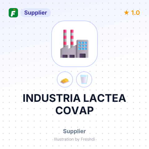 INDUSTRIA LACTEA COVAP – summary card, no photo uploaded yet