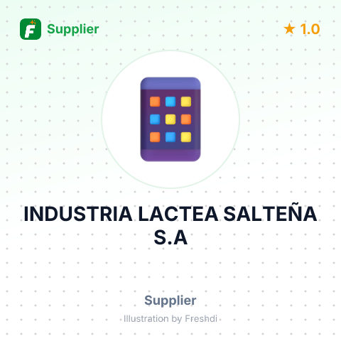 INDUSTRIA LACTEA SALTEÑA S.A – summary card, no photo uploaded yet