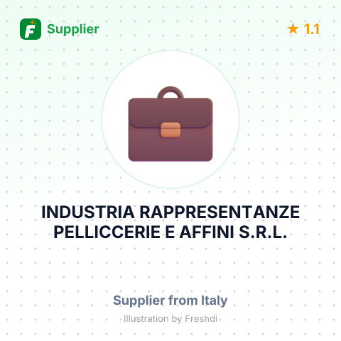 INDUSTRIA RAPPRESENTANZE PELLICCERIE E AFFINI S.R.L. – summary card, no photo uploaded yet